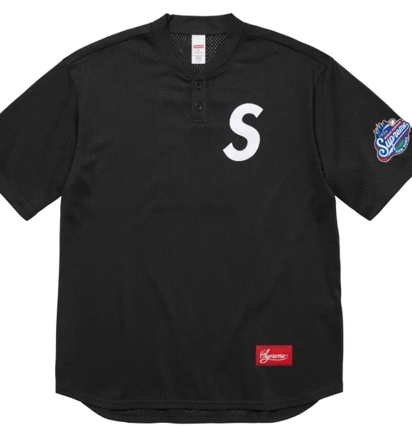 LOGO ¥209 S BASEBALL TEE 24FW HENLEY 0501